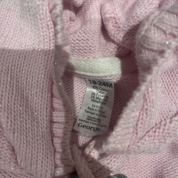 Pink Sparkling Sweater - Picture 3 of 3